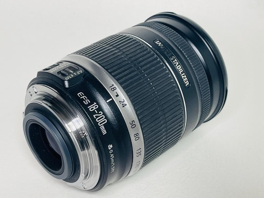 ☆美品☆Canon EF-S 18-200mm F3.5-5.6 IS キヤノン