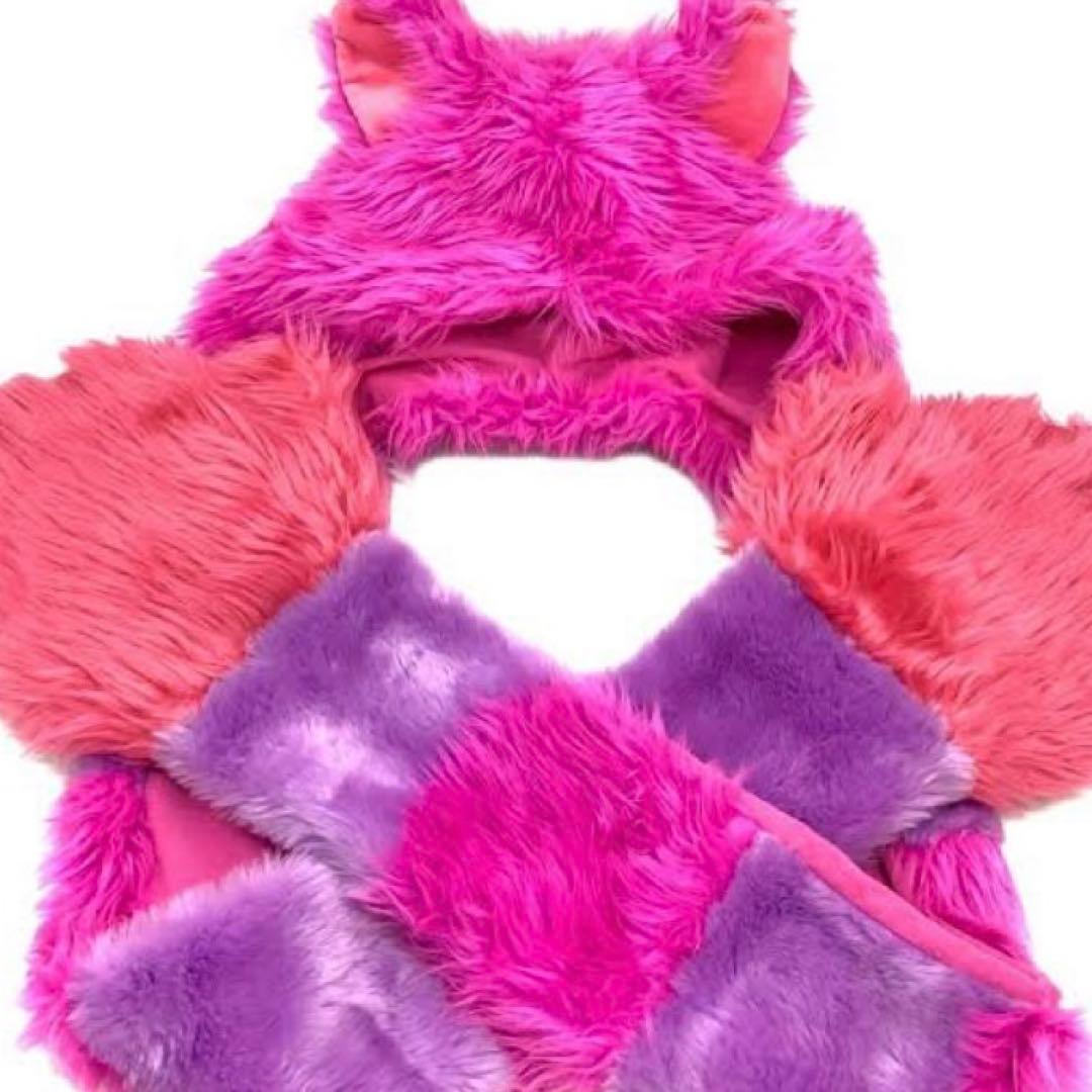 チェシャ猫 マフラーファンキャップ - メルカリ