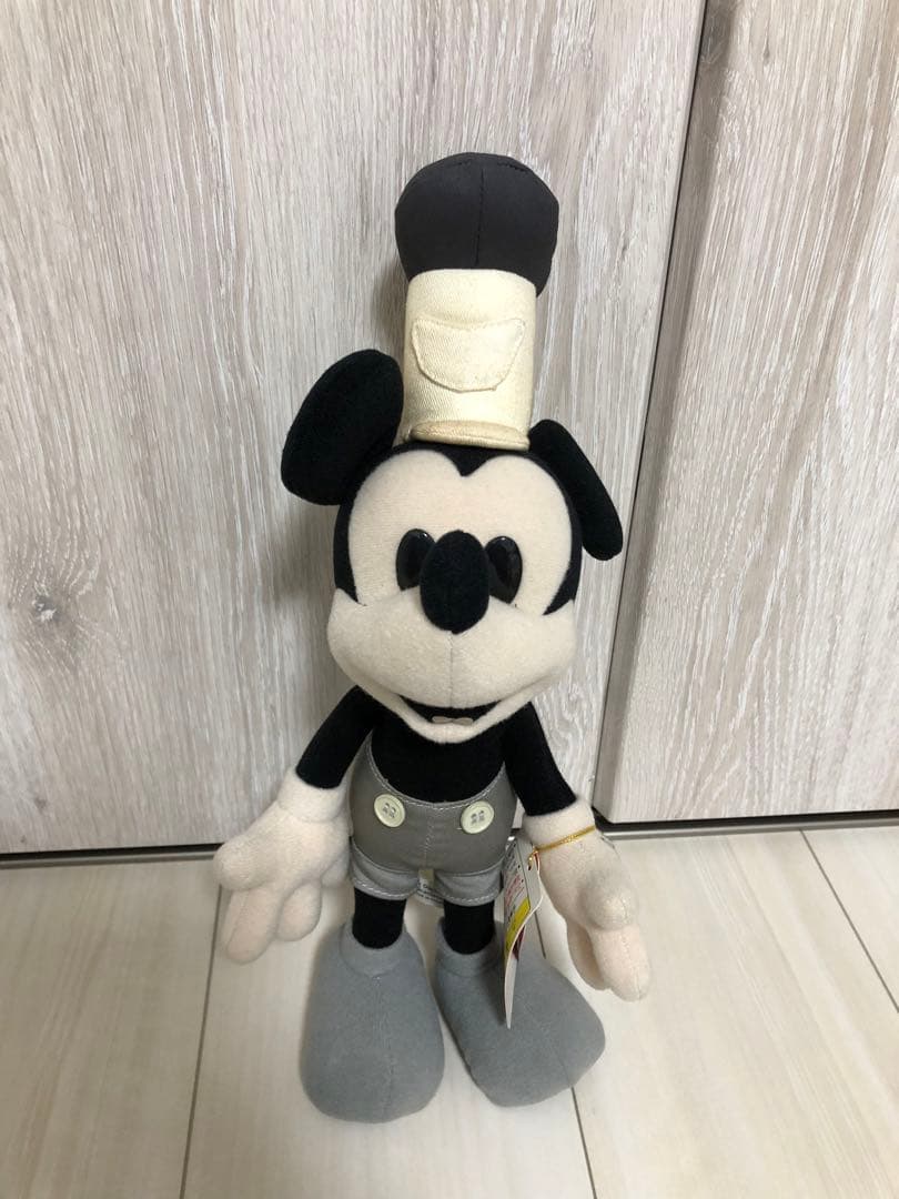 【超貴重】【新品、未使用】ミッキー　蒸気船ウィリー　タグ付き 蒸気船ウィリー ぬいぐるみ 初代ミッキー タグつき美品 - メルカリ