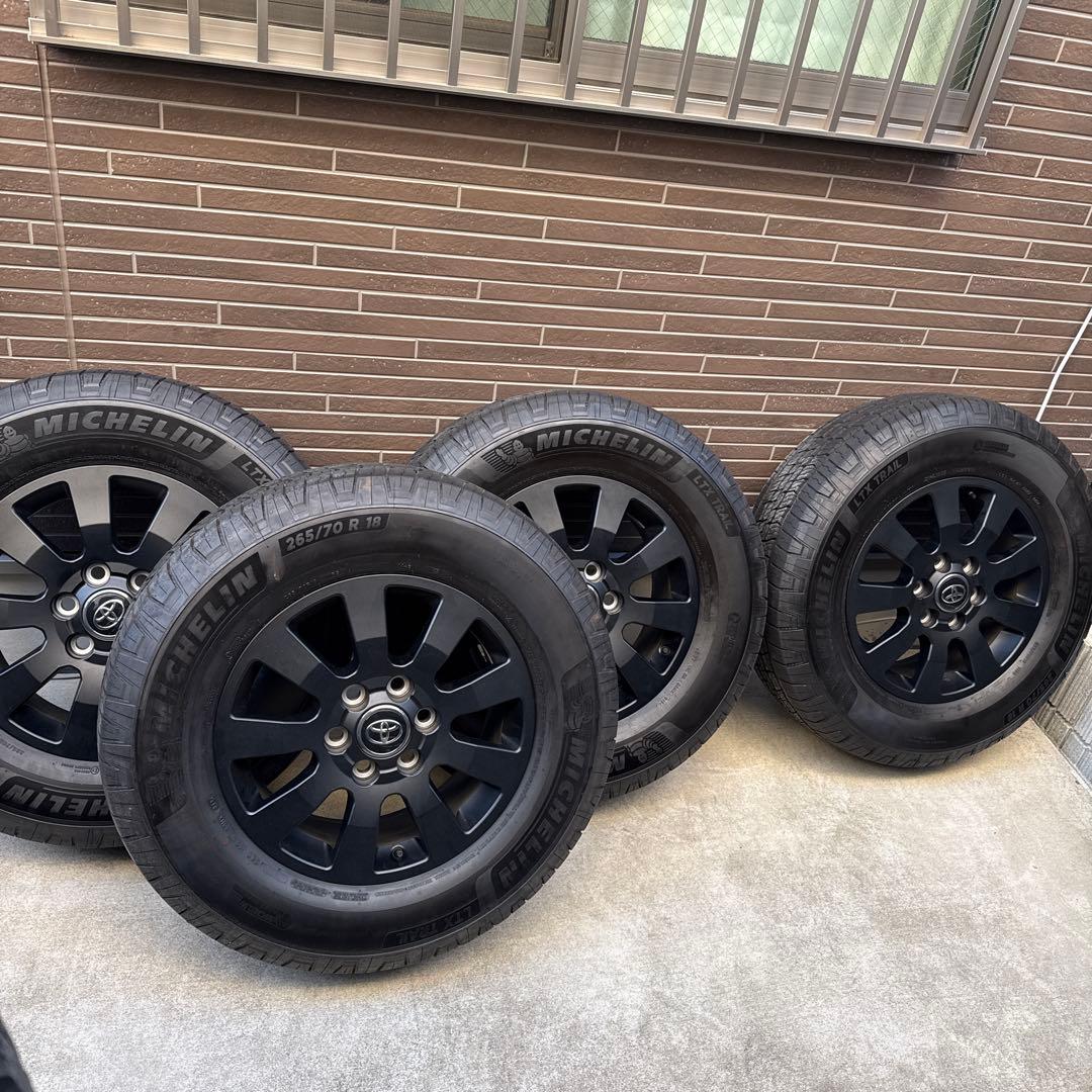 ランドクルーザー250 ZX ファーストエディション 純正アルミホイール