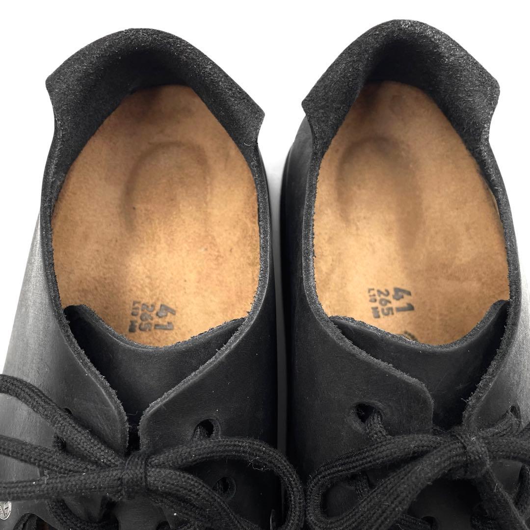 《未使用級》ビルケンシュトック モンタナ 本革 レザー ブラック 黒系 41