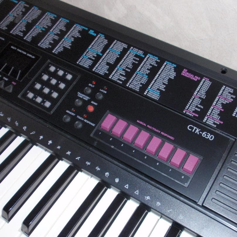 カシオ電子キーボード CTK-630 - メルカリ