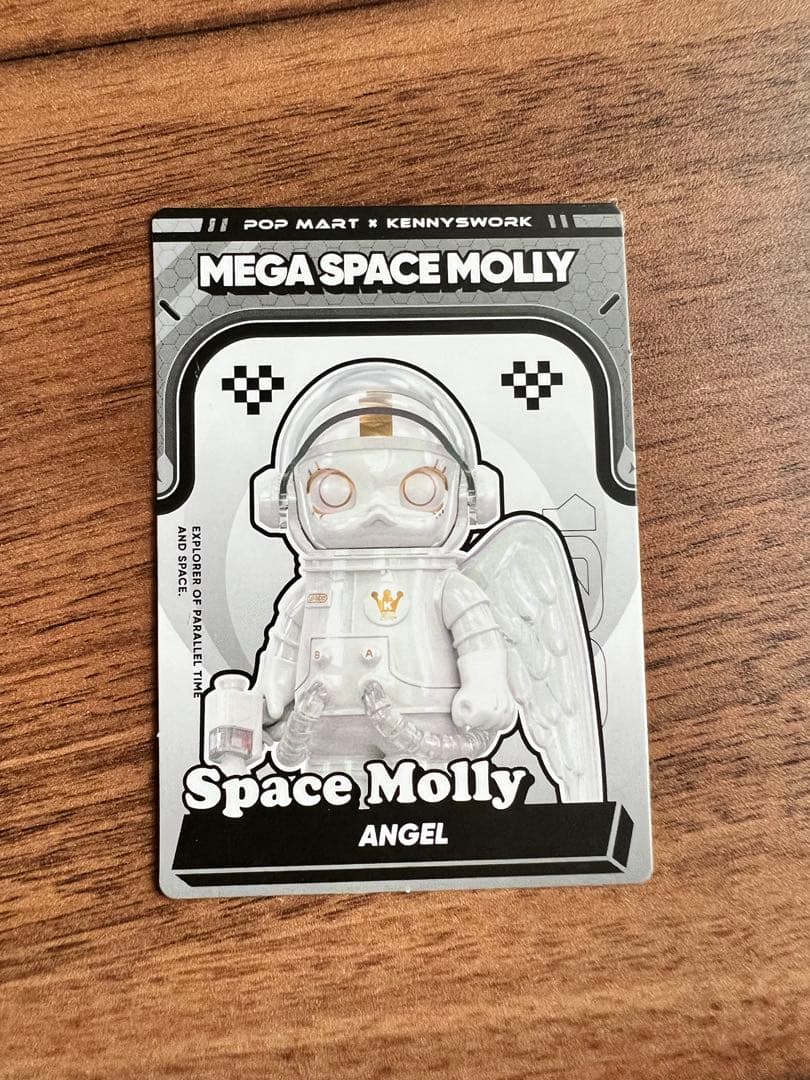 ポップマート メガスペースモリー シリーズ4 シークレットANGEL - メルカリ