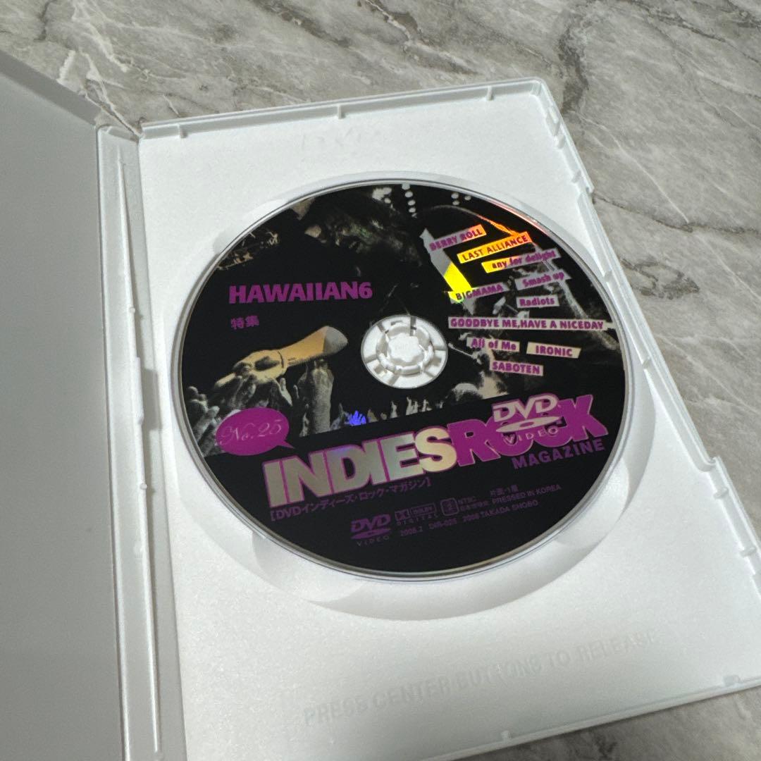 【限定値下げ】新品未使用Hawaiian6＊DVDインディーズ・ロック・マガジン