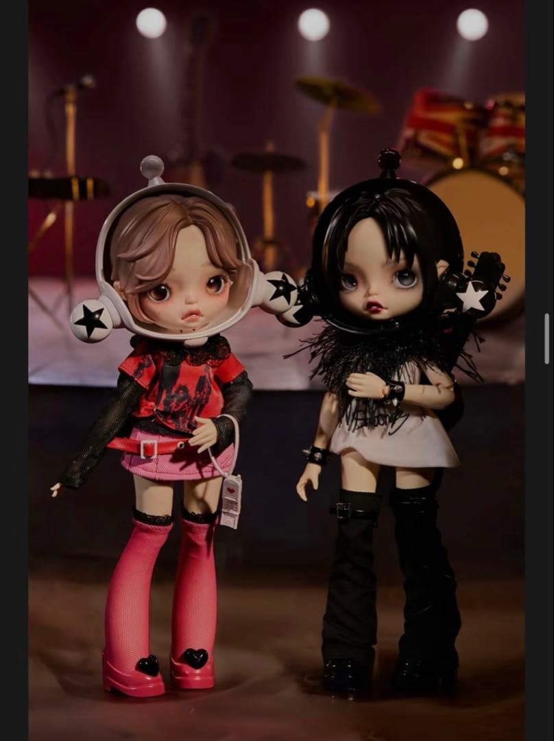 POP MART SkullPanda bjd 大崎 ナナ コマツ BJD 2点 Amazon.co.jp: SKULLPANDA NANA Osaki popmart Action Figure 大崎