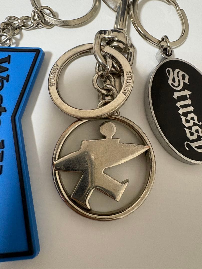 stussy wasted youth afterbase キーホルダー 3点