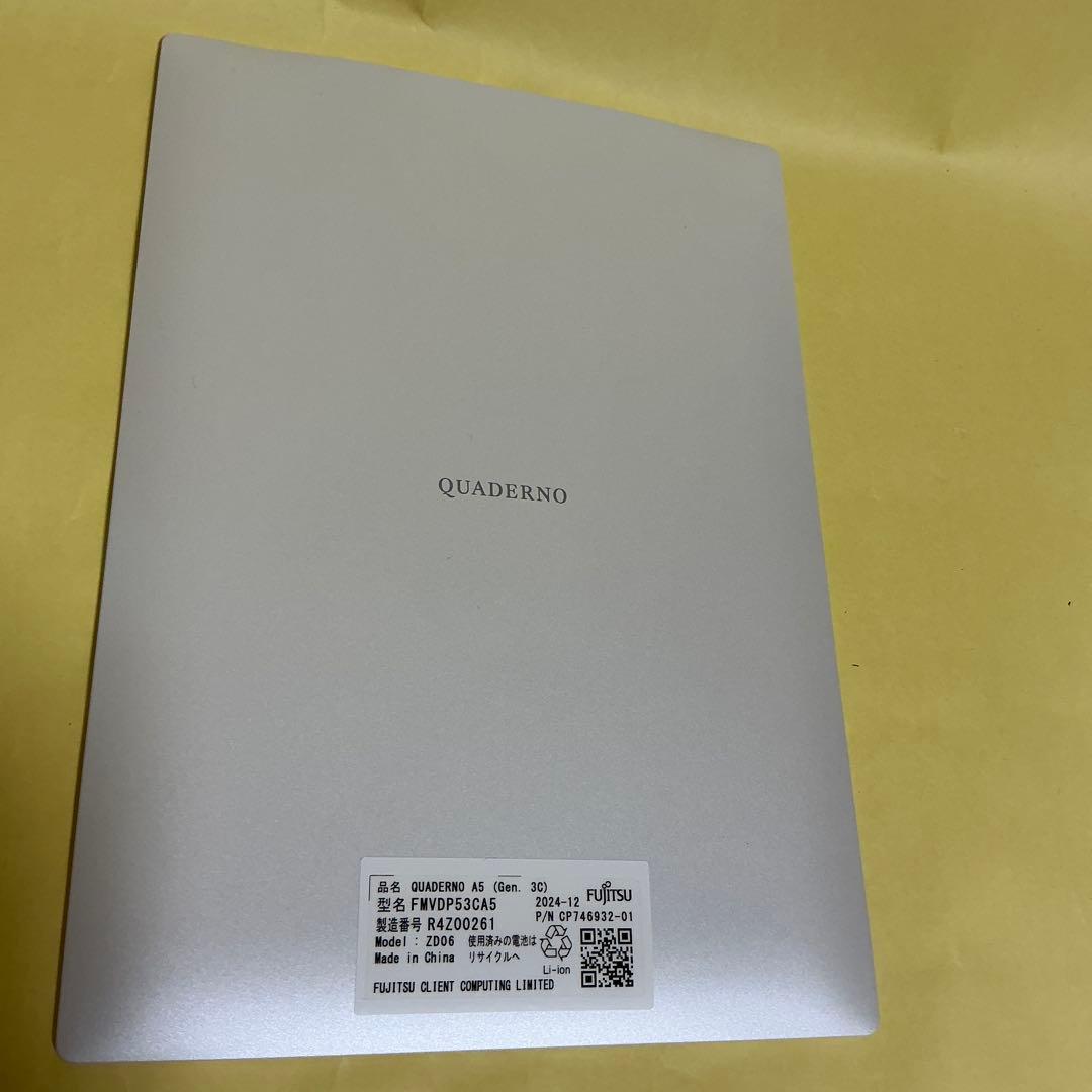 Fujitsu QUADERNO 電子ペーパー - メルカリ