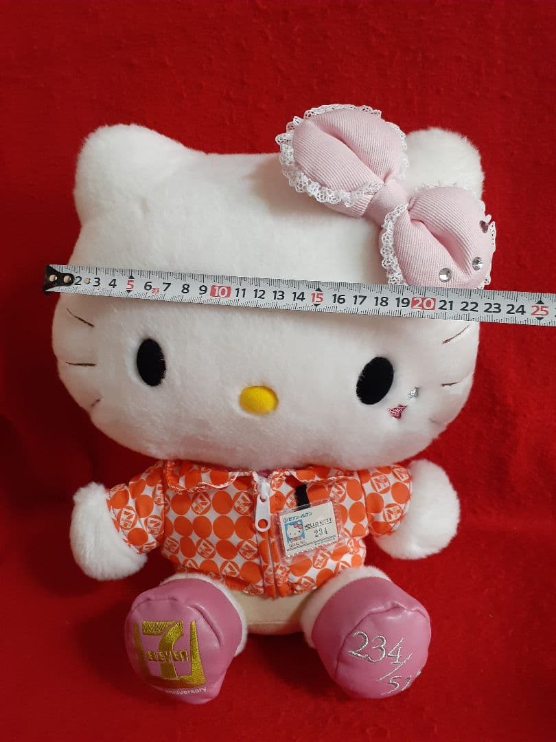 ハローキティ セブンイレブン 初代制服ぬいぐるみ サンリオ - メルカリ