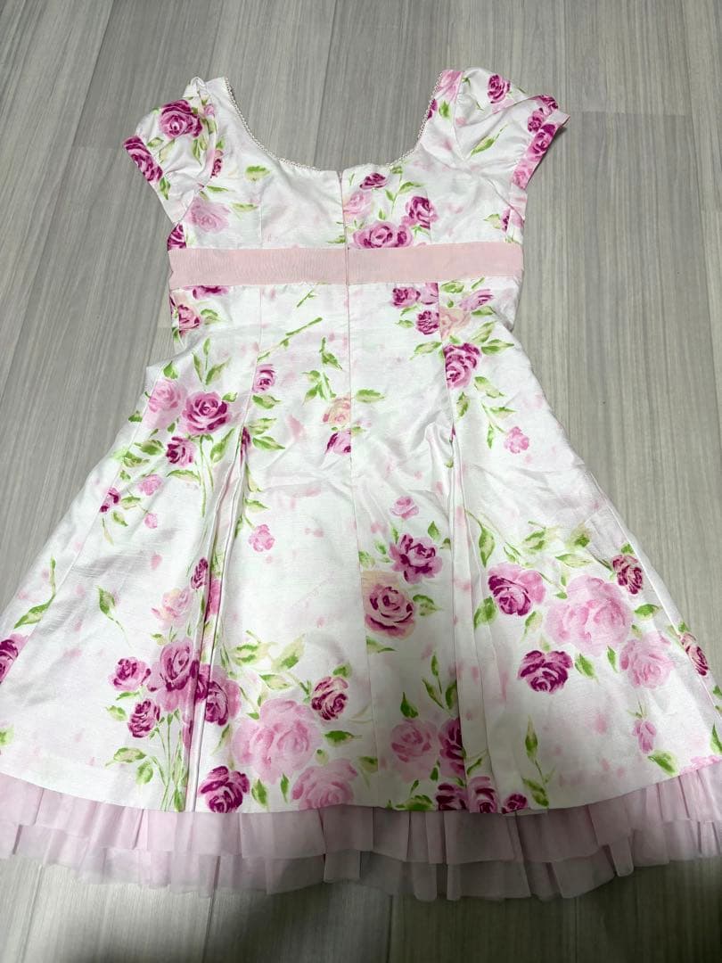 ジーザスディアマンテ JESUS DIAMANTE ぼかし薔薇柄 ワンピース