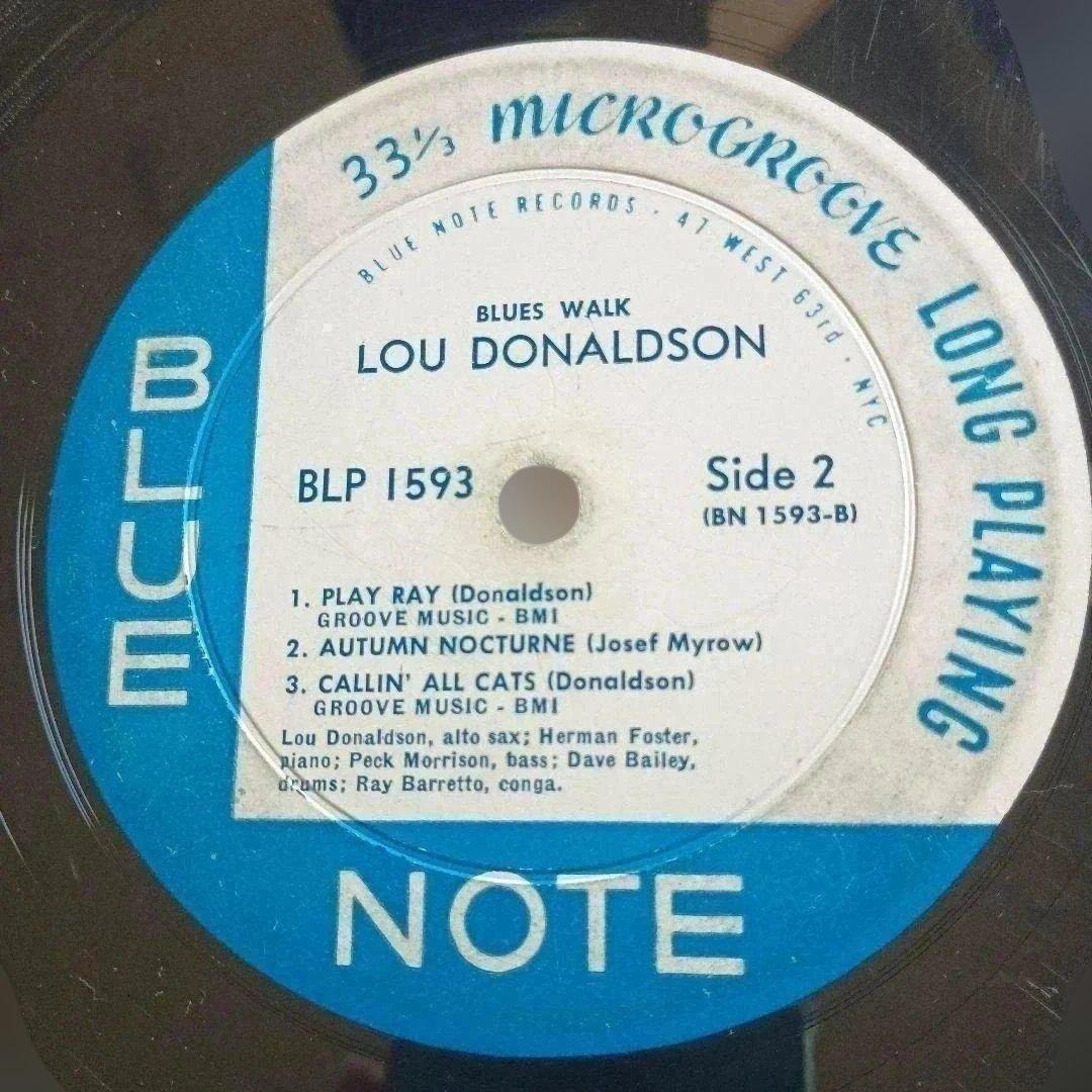US Blues Walk Lou Donaldson DG RVG刻印 耳 - メルカリ