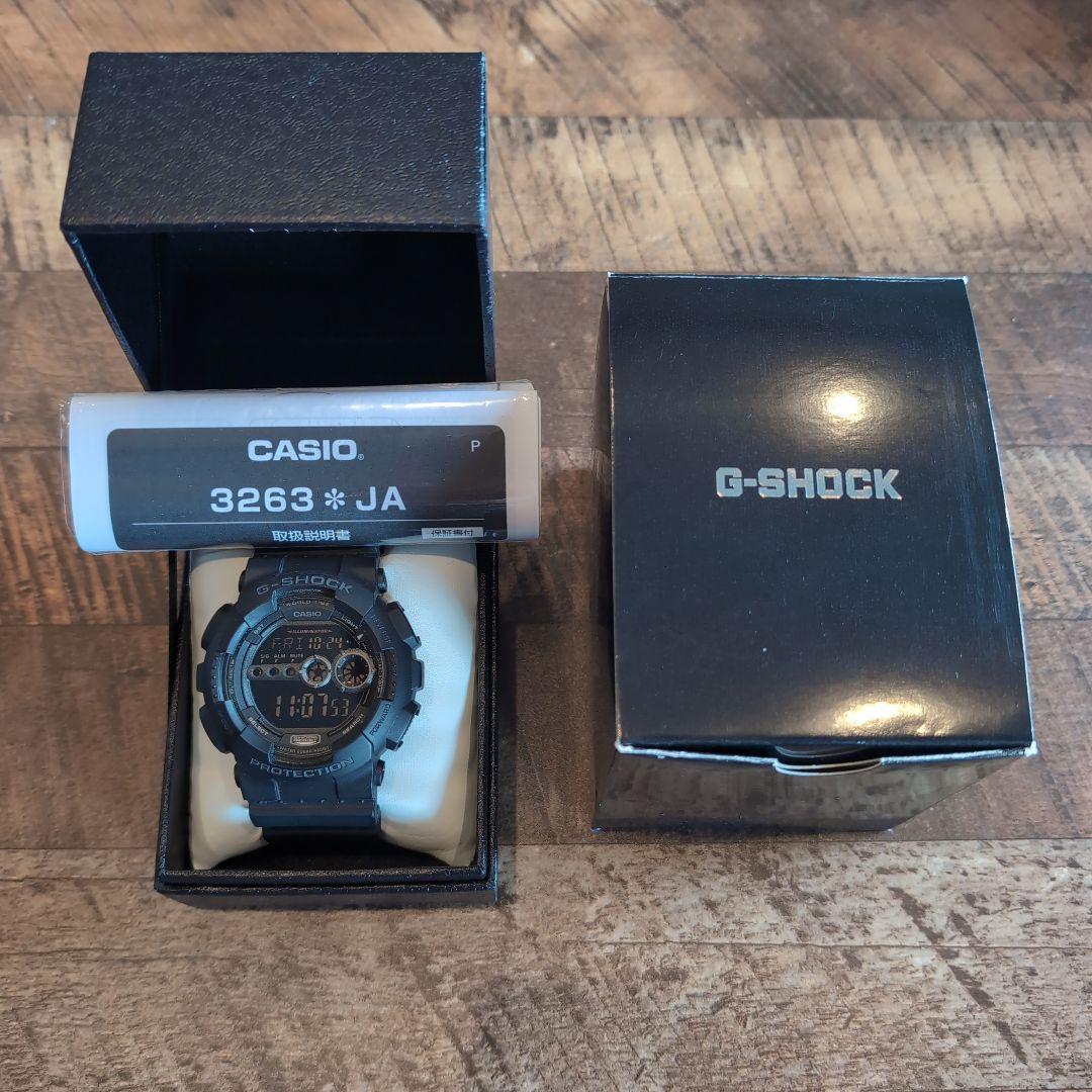 G-SHOCK 3263 ブラックデジタルウォッチ