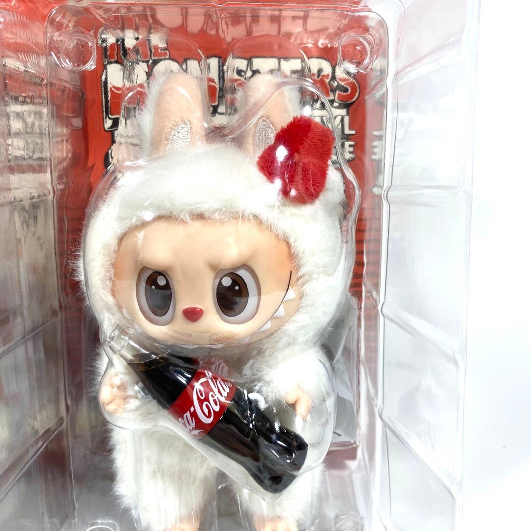 正規品】ラブブ コカコーラ LABUBU ぬいぐるみ 缶瓶2点セット - メルカリ