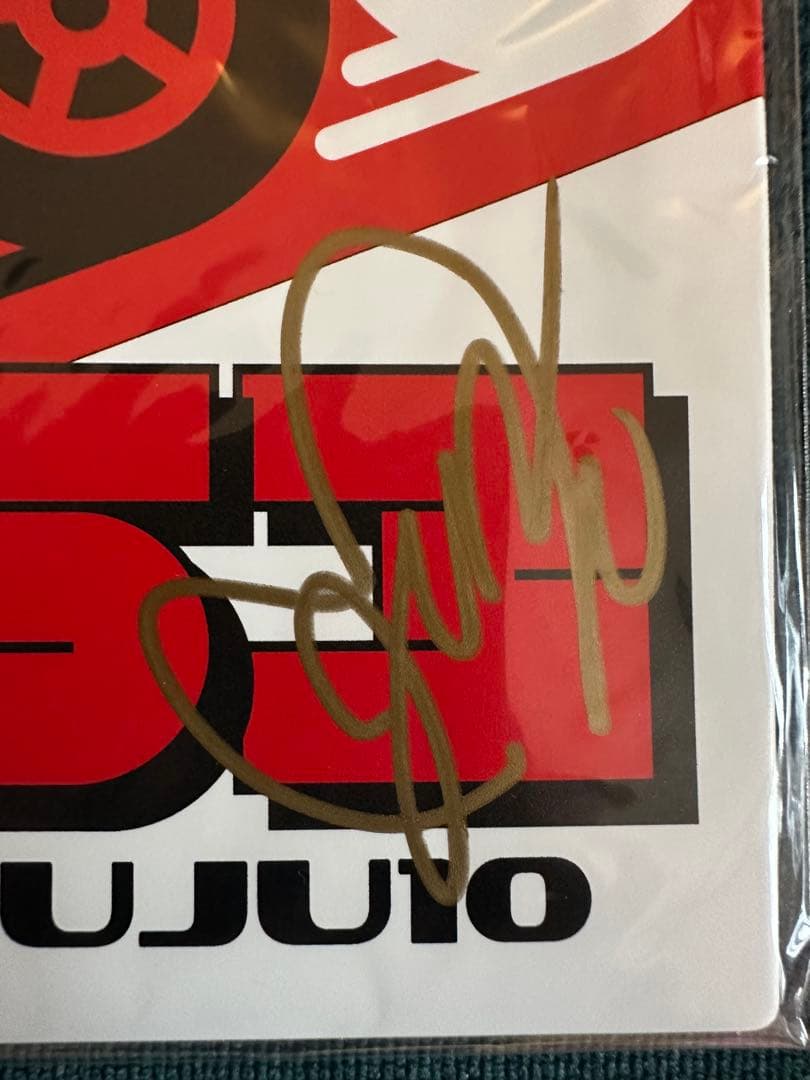 野田樹潤（juju）選手 直筆サイン入りチケットホルダー(スーパー