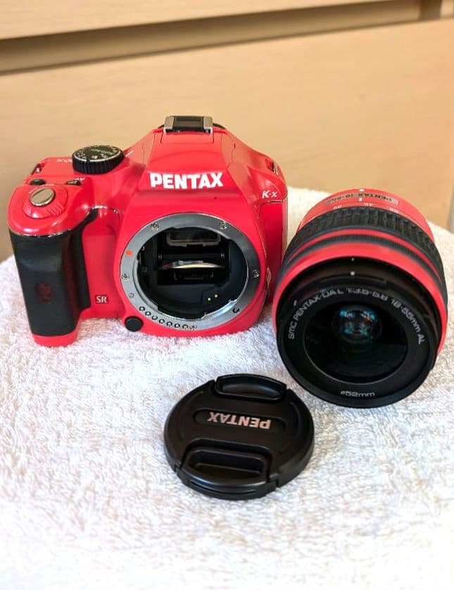 PENTAX K-X レッド デジタル一眼レフカメラペンタックス K-X デジタル