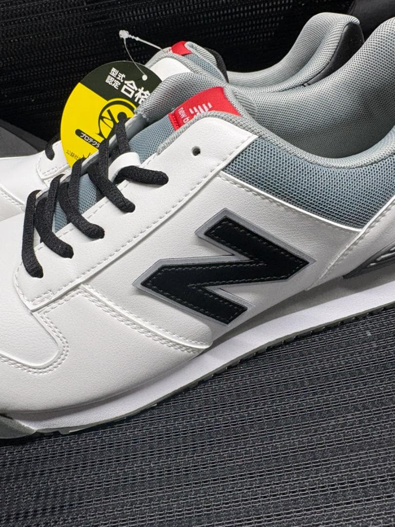 ニューバランス 安全靴 PL-112GL ホワイト×ブラック 28.0cm