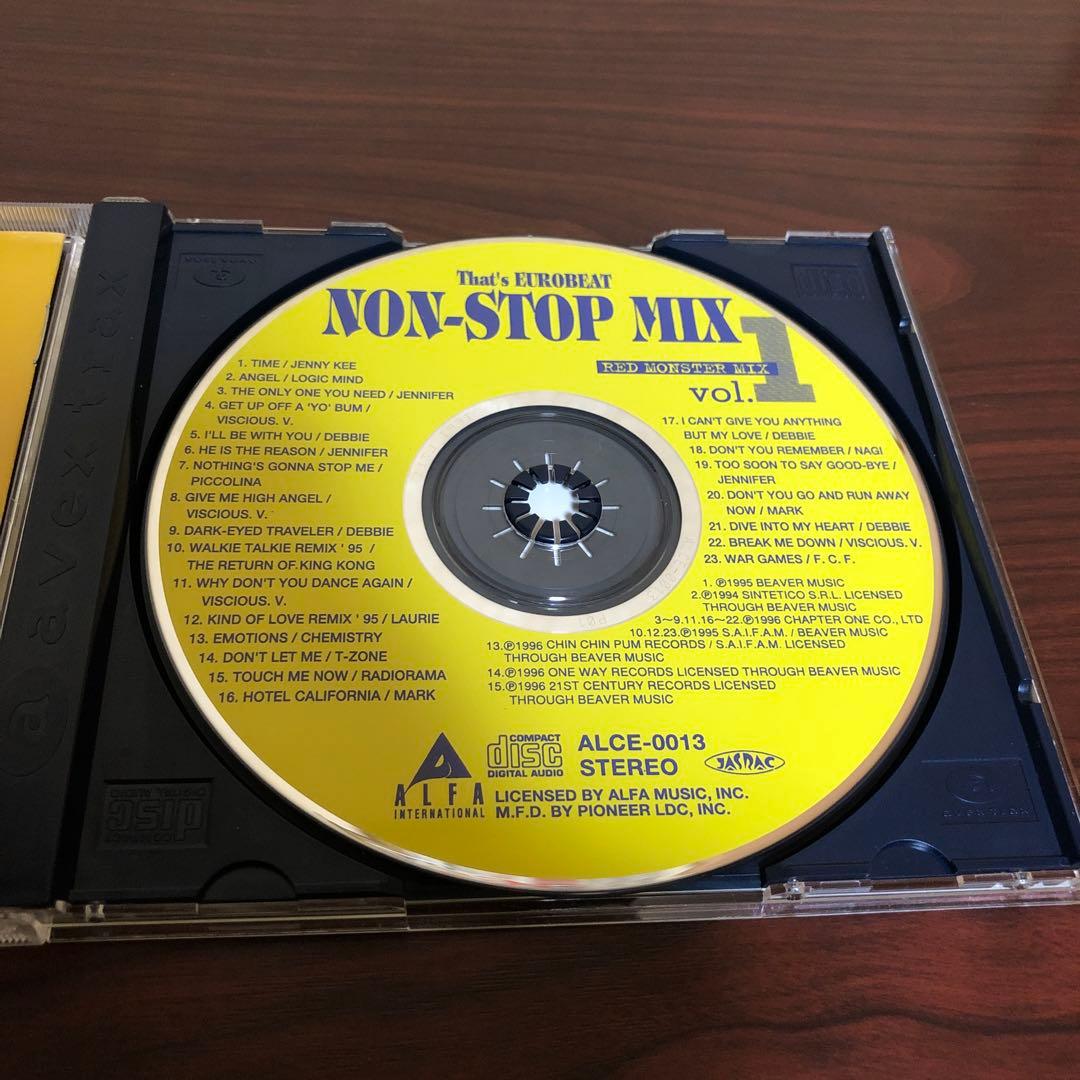 CD☆ザッツ・ユーロビート・ノンストップ・ミックス　VOL.1／松本みつぐ／帯付