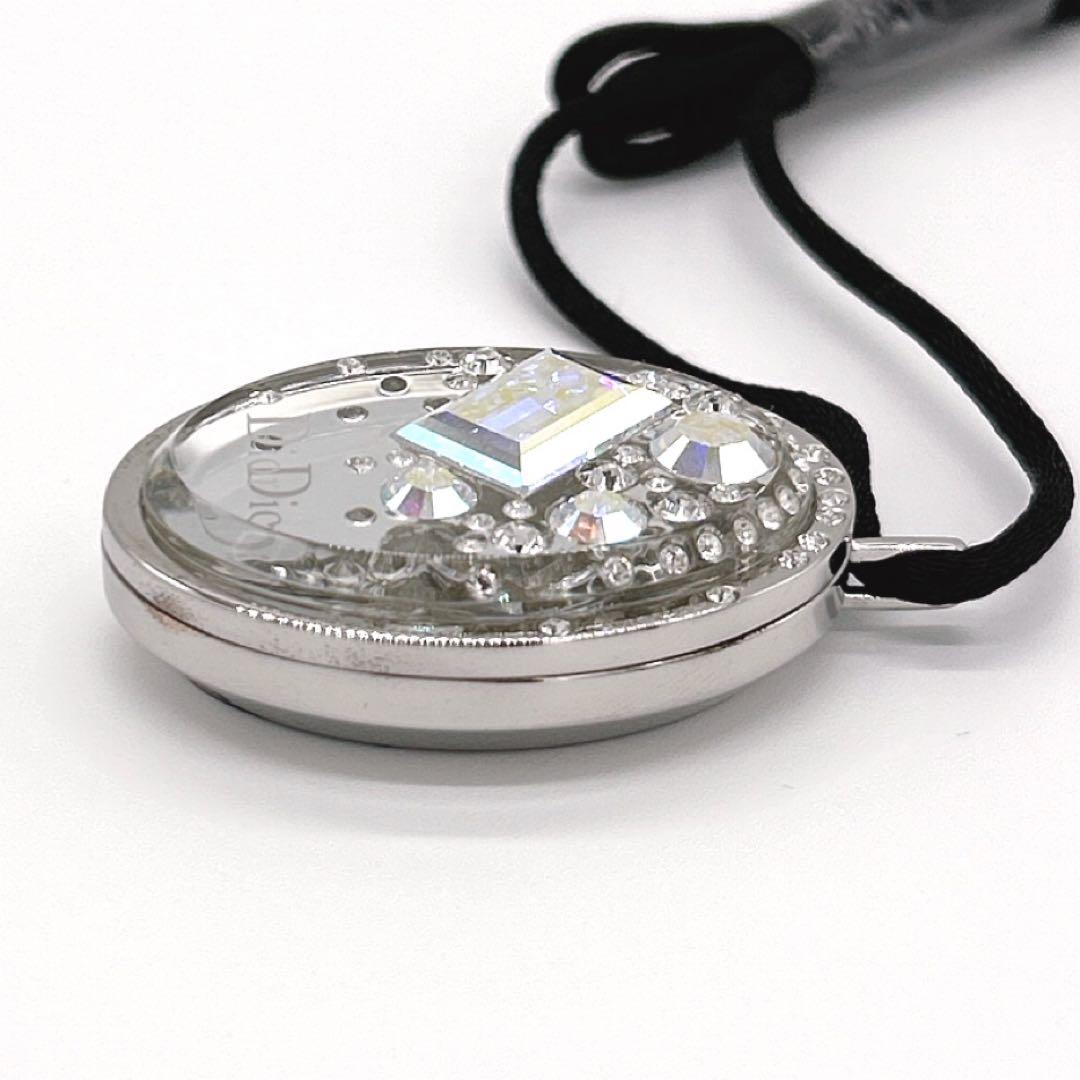 Dior×スワロフスキー ペンダントリップグロスネックレス クリスタル