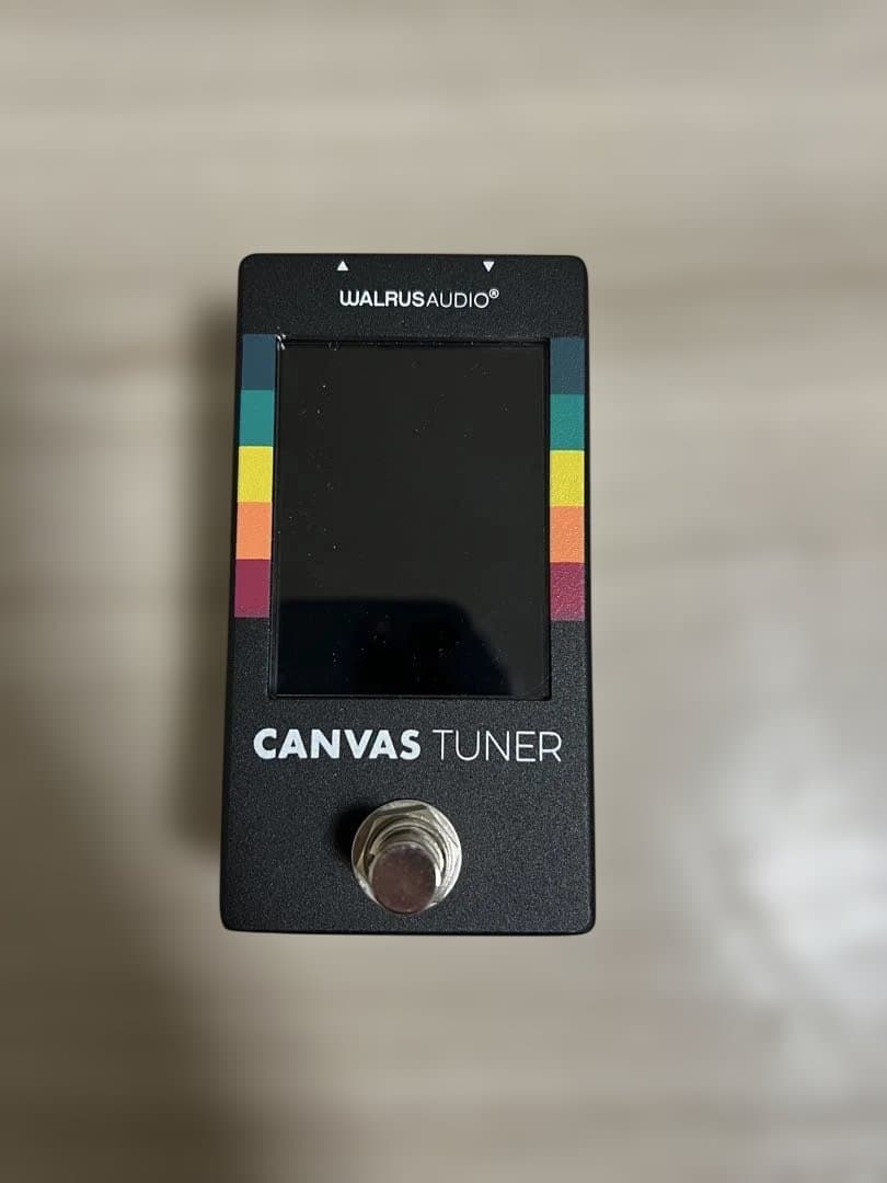 ギター Warlus Audio Canvas tuner Canvas_Tuner_Harvest_front_scr