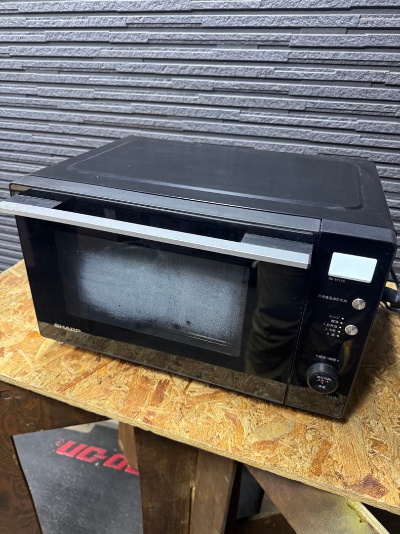SHARP 電子レンジ フラット庫内 RE-TF17S - メルカリ