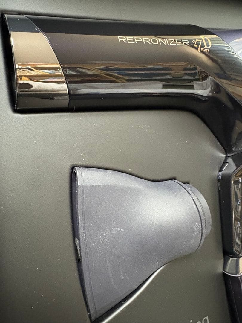要修理※ REPRONIZER 27D ヘアドライヤー パープル - メルカリ