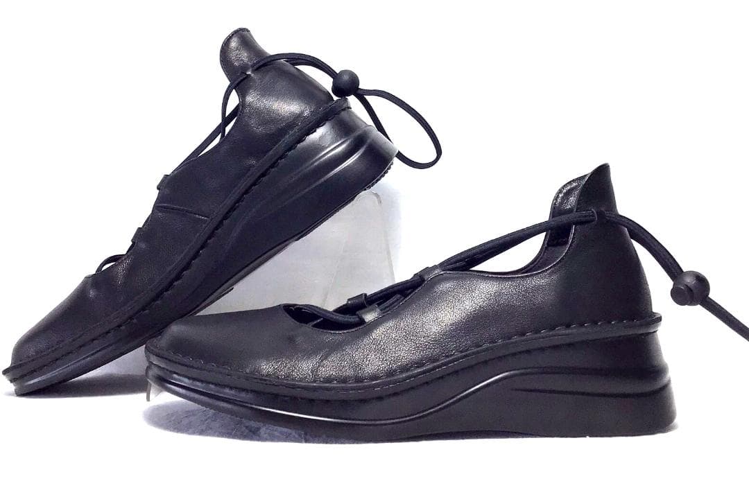 インコルジェ 8162 ブラック 22.5cm レディースシューズ