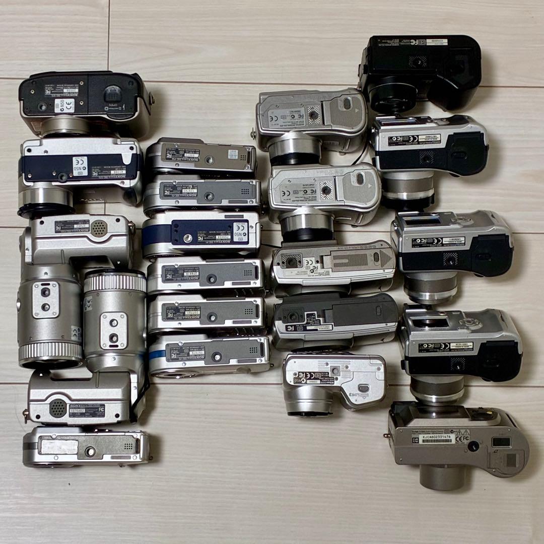 SONY/OLYMPUS/Nikon/Kodak等コンデジまとめ売り21台 - メルカリ