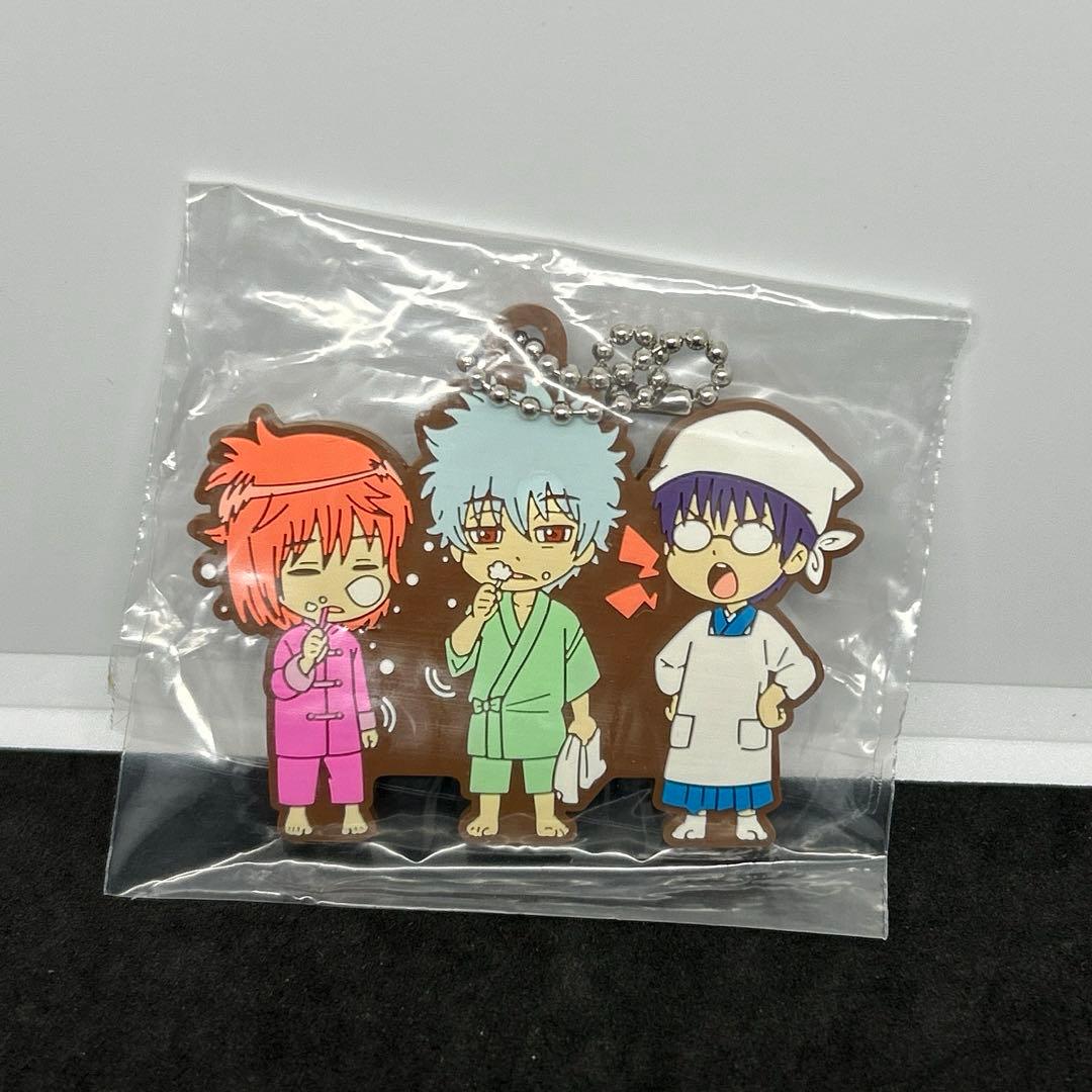 銀魂 坂田銀時 神楽 志村新八 万事屋 ラバーマスコット 未開封 - メルカリ