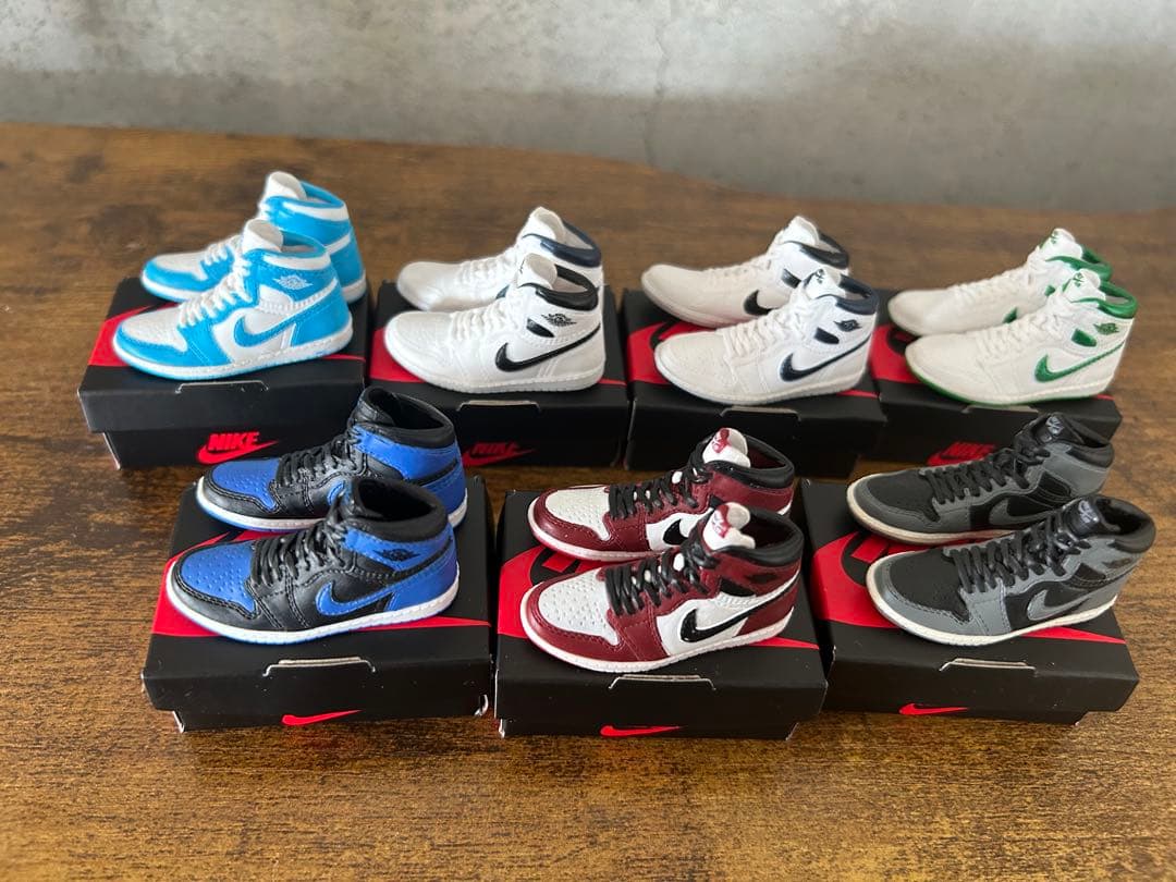 Air Jordan 1 ミニチュア 7足セット - メルカリ