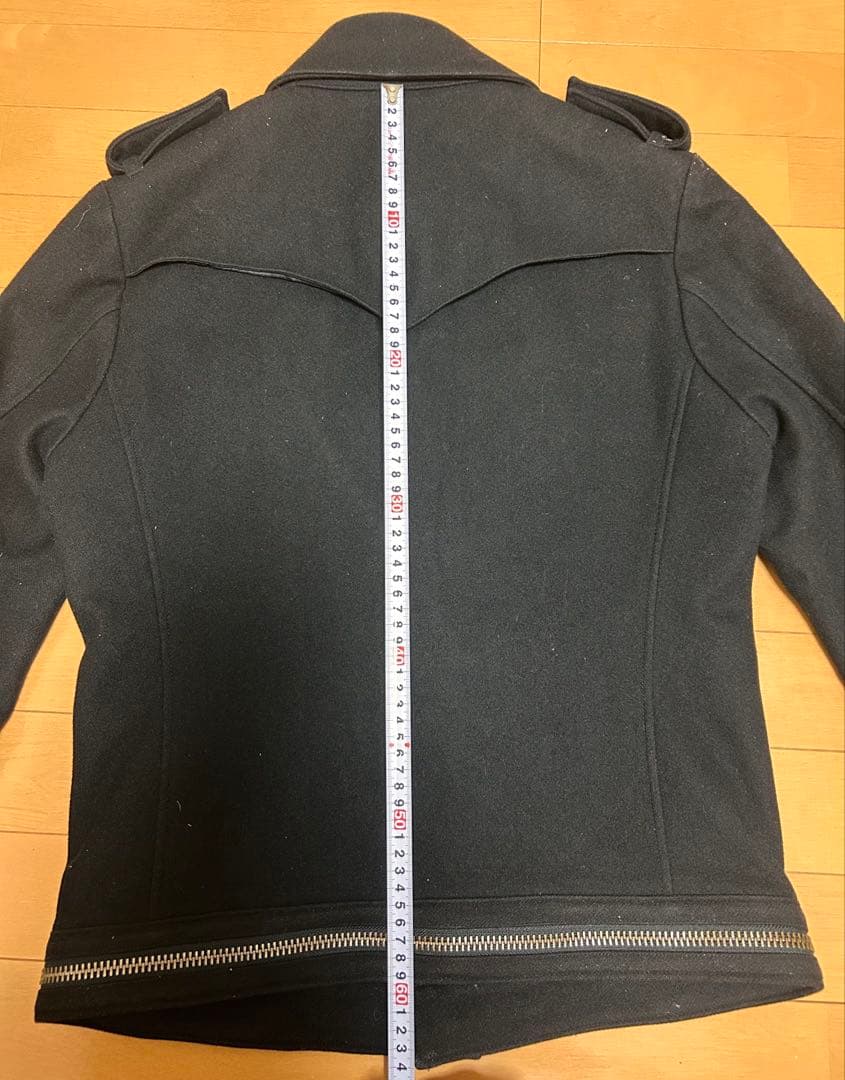 ppfm ウールジャケット ブラック サイズM pコート archive y2k - メルカリ