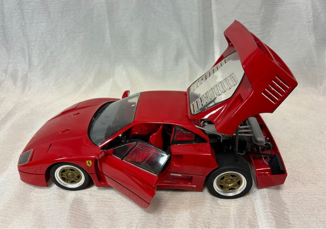 ジャンク】フジミ フェラーリ F40 プラモデル完成品 1/16 - メルカリ