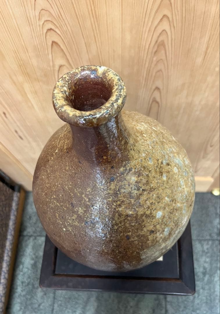 古常滑 古備前 古信楽 自然釉見事な古壺 灰被り垂れ名品 値下げ