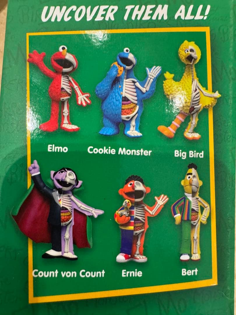 Mighty Jaxx Xxray セサミストリート 4体セット - メルカリ