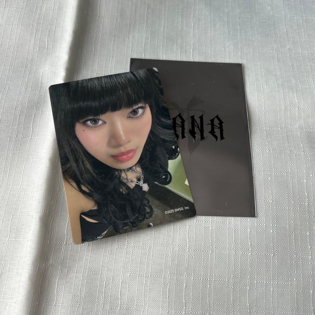 HANA デビュー直前イベント ロゴラウンドバッグ トレーディングカード