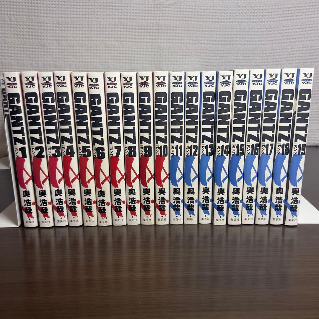 GANTZ 全37巻 完結 30巻以降初版帯付 多数 奥浩哉 名作 全巻セット