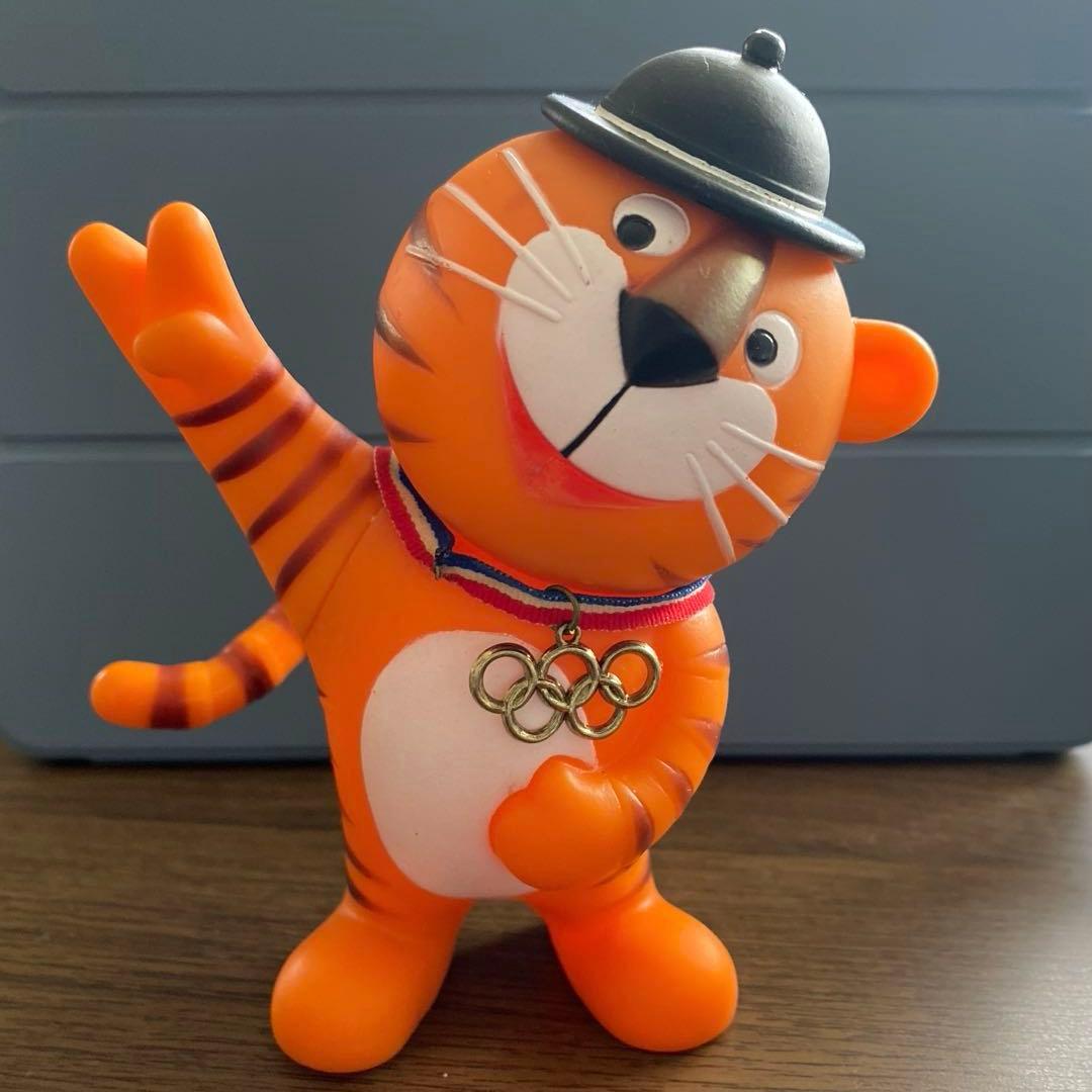 ソウルオリンピック マスコットキャラクター ホドリ ソフビ 人形 1988