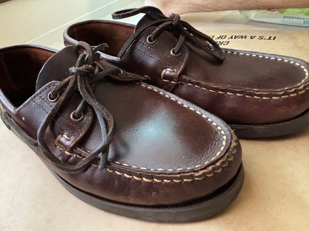 25日まで限定_最終値下げParabootパラブーツ BARTH - メルカリ