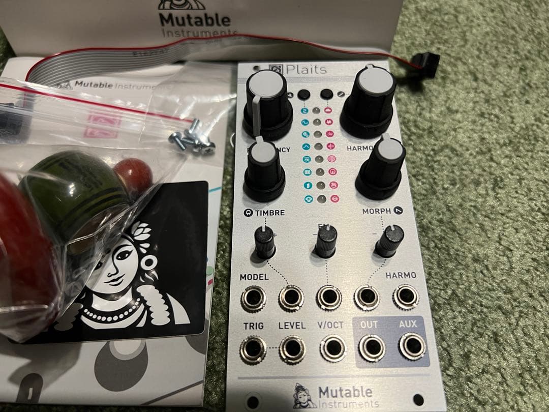 美品 mutable instruments plaits モジュラーシンセ