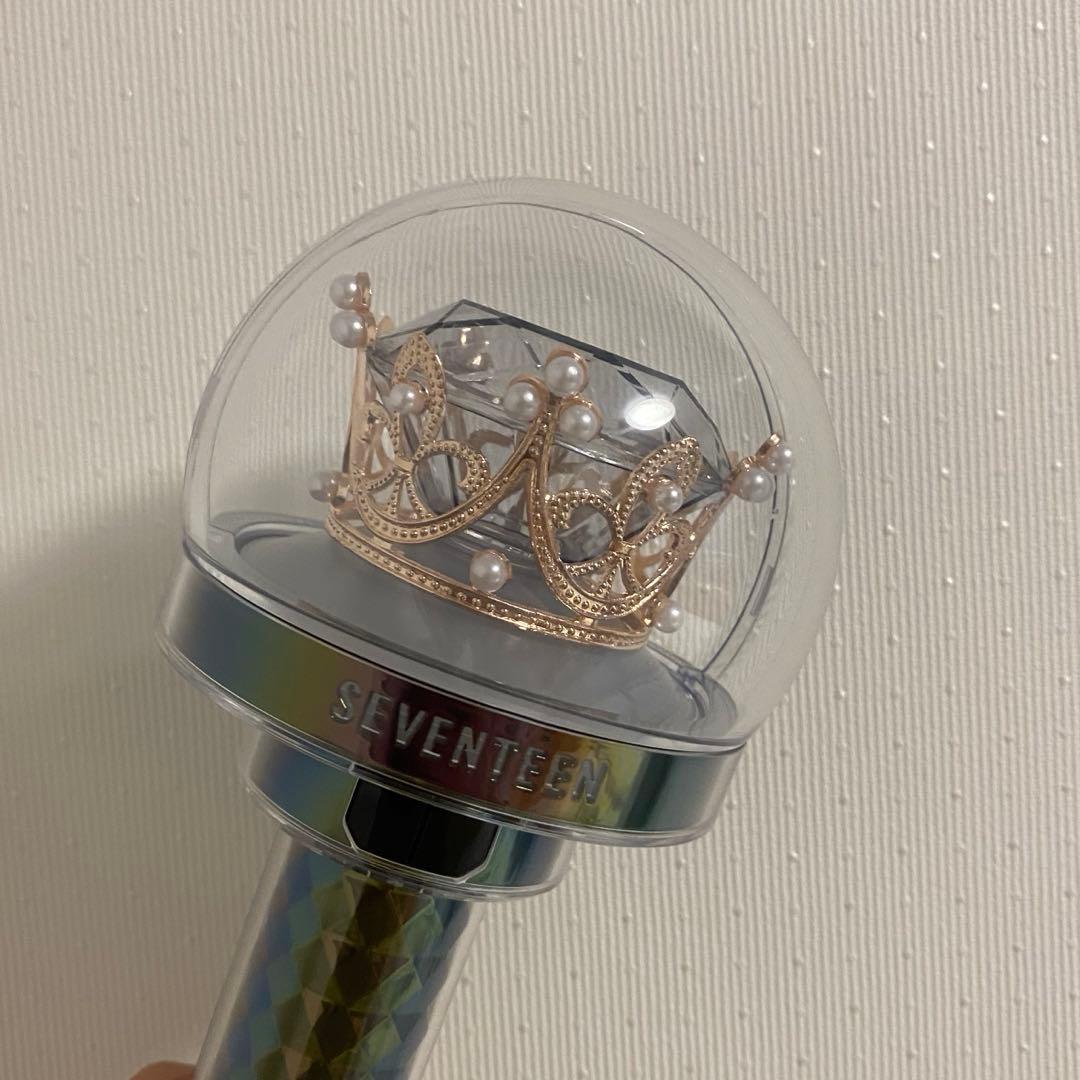 carat棒 デコ 王冠 ティアラ セブチ ゼペワン ペンライト - メルカリ