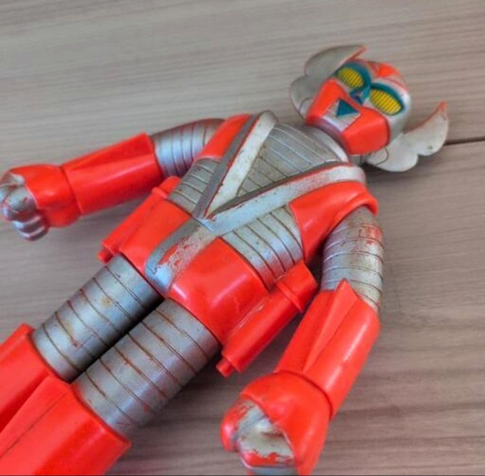 電人ザボーガー ストロングザボーガー ヒーロー ソフビ ブルマァク