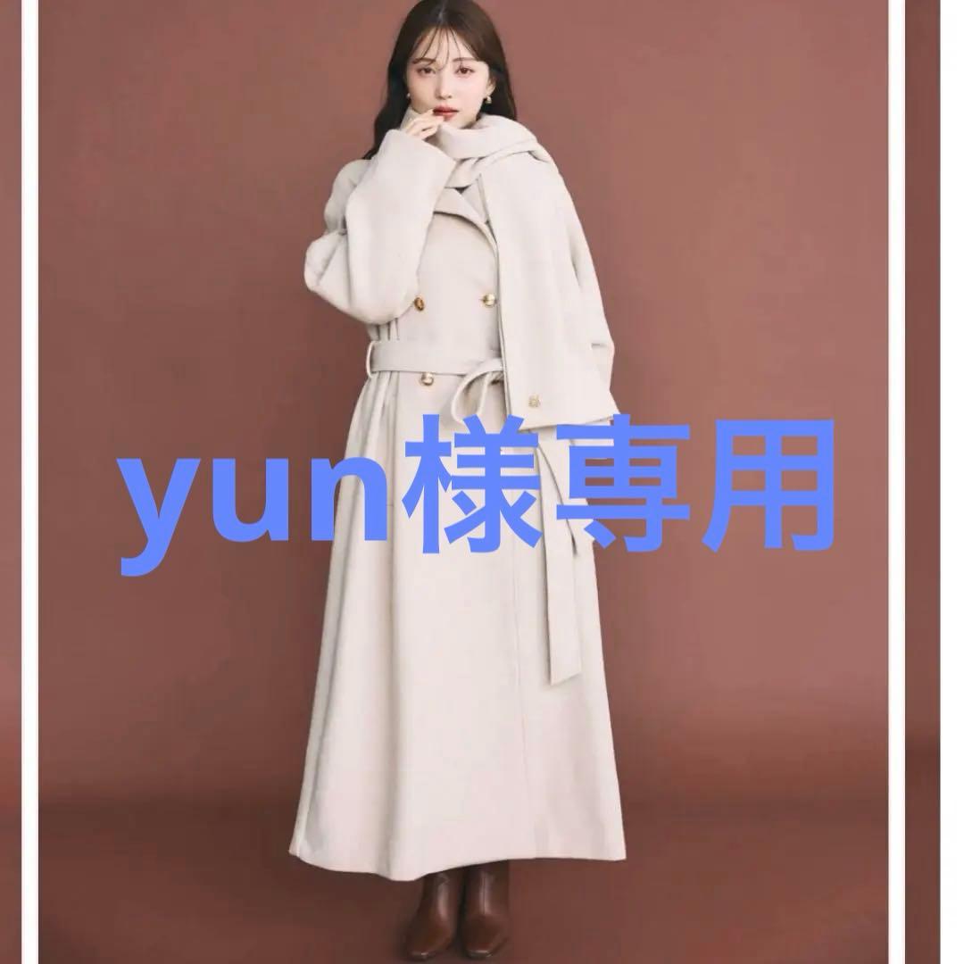 poláura MANY WAY ウールロングトレンチコート - メルカリ