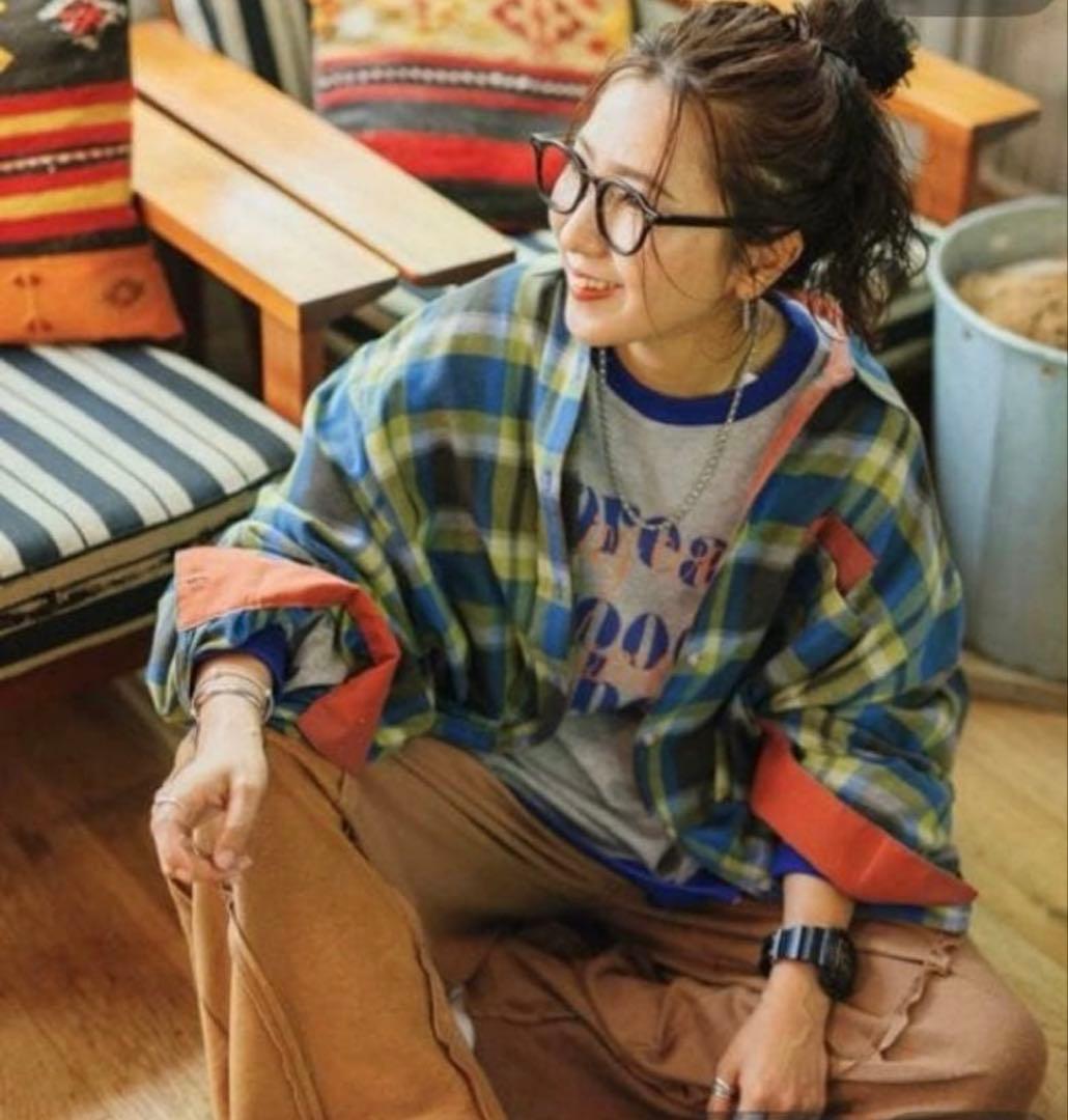 niko and… ［be with M］Misayoカラフルチェックシャツ - メルカリ