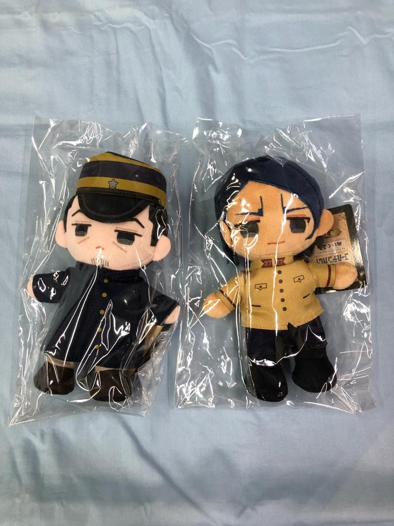 未開封 TVアニメ ゴールデンカムイ ぬいぐるみ 鯉登少尉 月島軍曹 2点