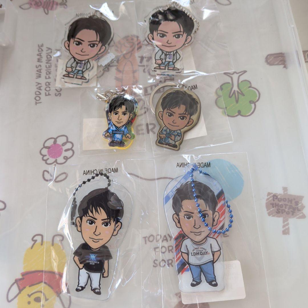 三代目 山下健二郎 七夕 クリーナー キーホルダーセット - メルカリ