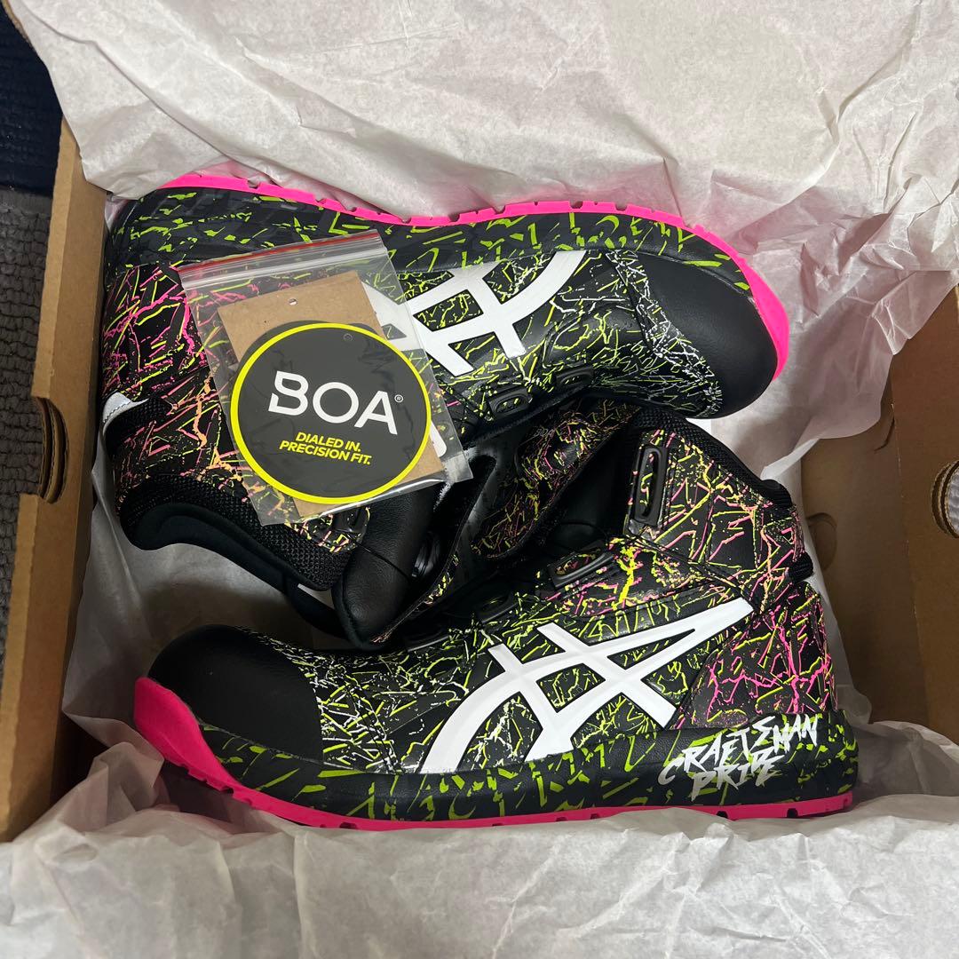 安全靴 asics WINJOB CP304 BOA MAGMA 26.5cm