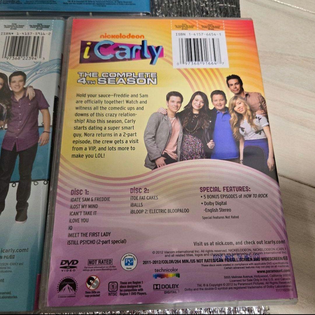 激レア】iCarly シーズン1〜4DVDコンプリートセット - メルカリ