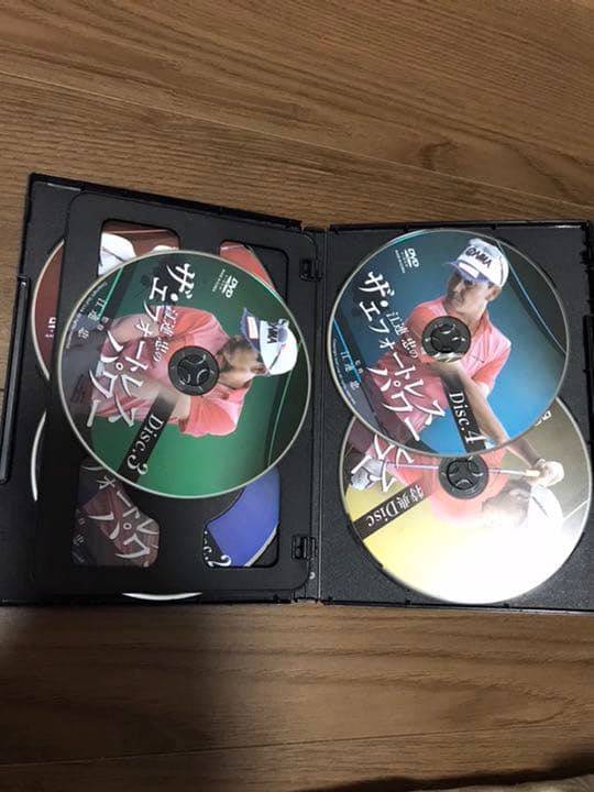 人気 江連忠のザ・エフォートレスパワー DVD5枚組 ゴルフ