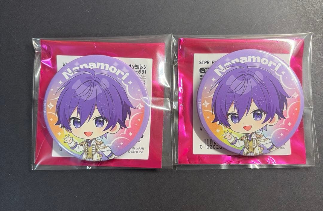 すとぷり すとふぇすグッズ 2026 缶バッジ ななもり。さん デフォ2点