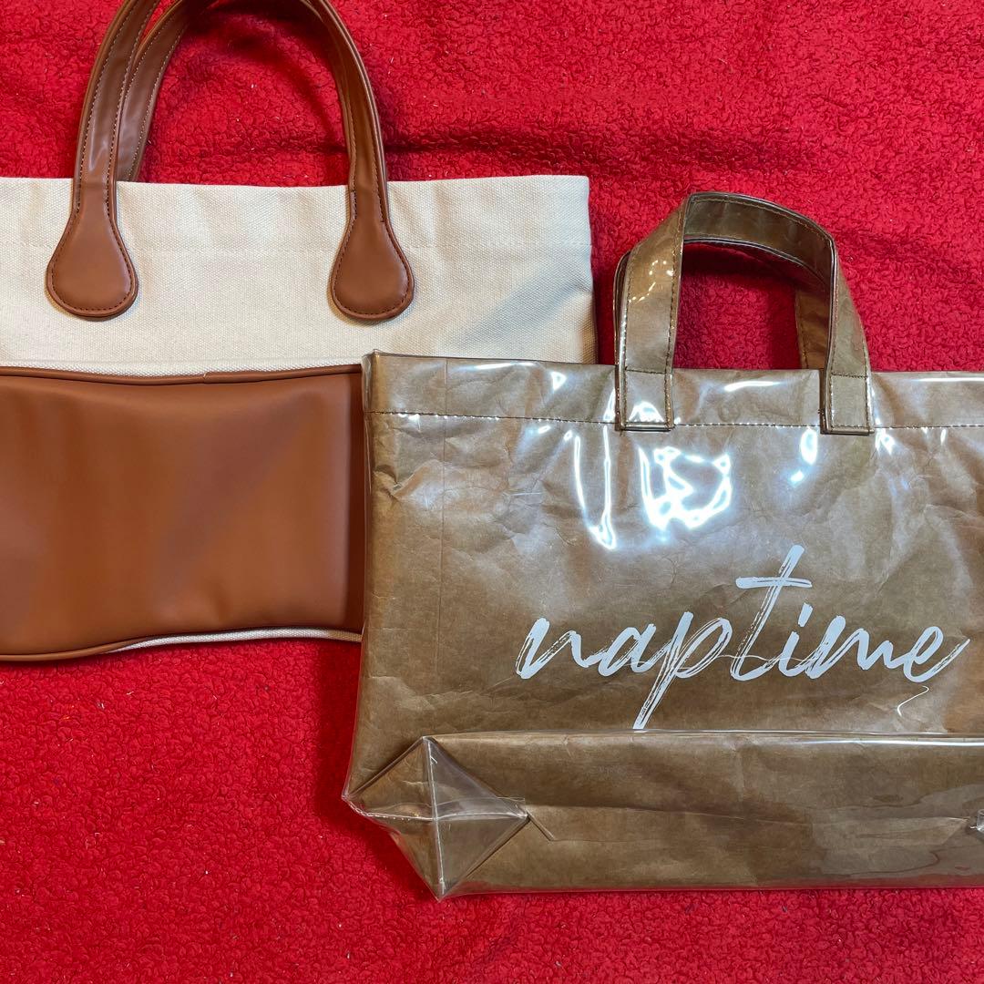 ナップタイム naptime. Nissy 西島隆弘 トート バック - メルカリ