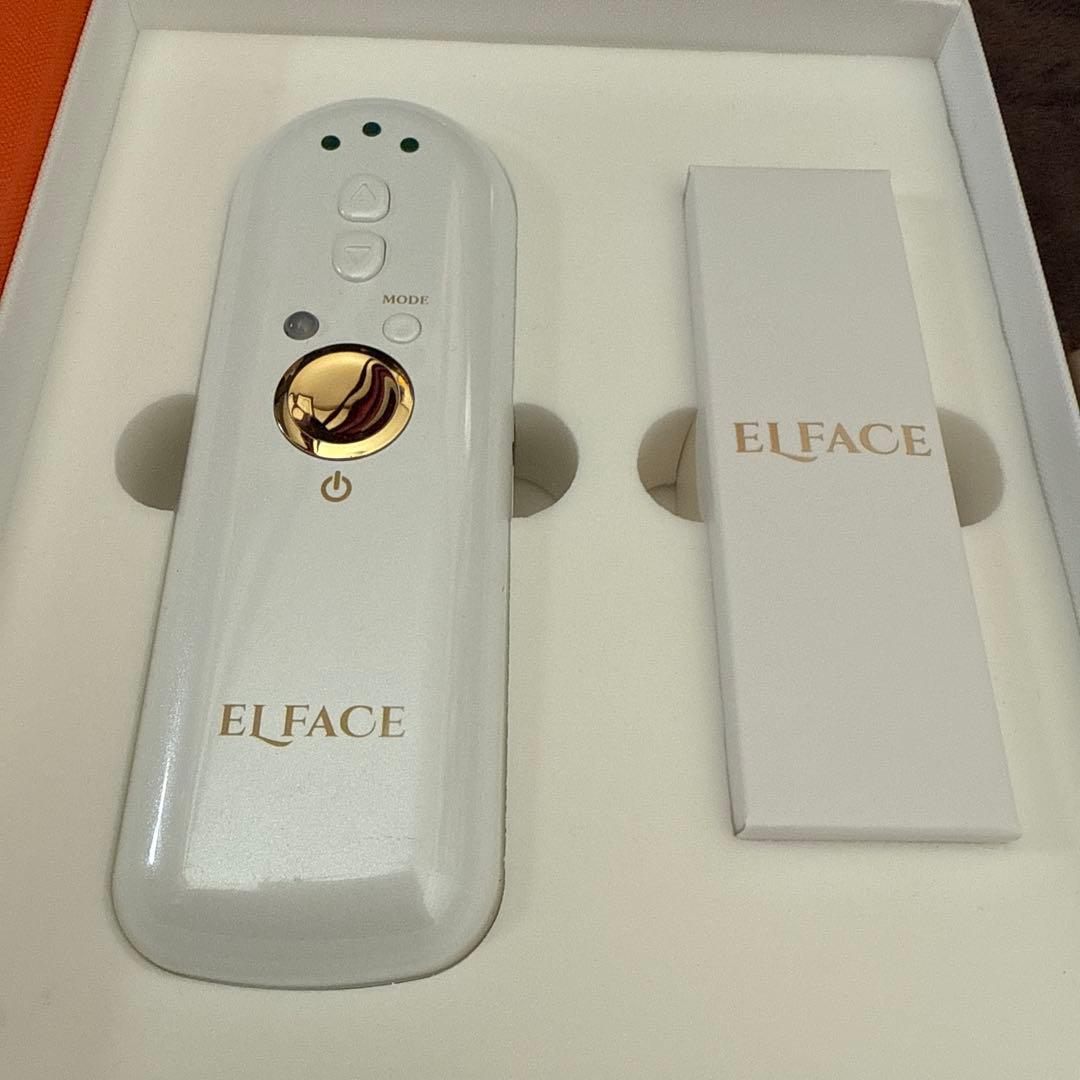 値下げ可能！ELFACE 美顔器 コンパクト ホワイト