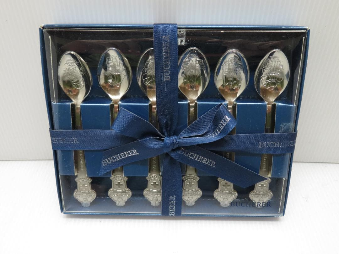 ROLEX ロレックス BUCHERER カトラリー スプーンセット 非売品 ROLEX スプーン ロレックス ジュネーブ記念 BUCHERER 非売品 貴重